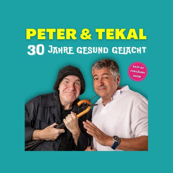 Peter & Tekal 30 Jahre gesund gelacht 1500x644 © CasaNova Vienna