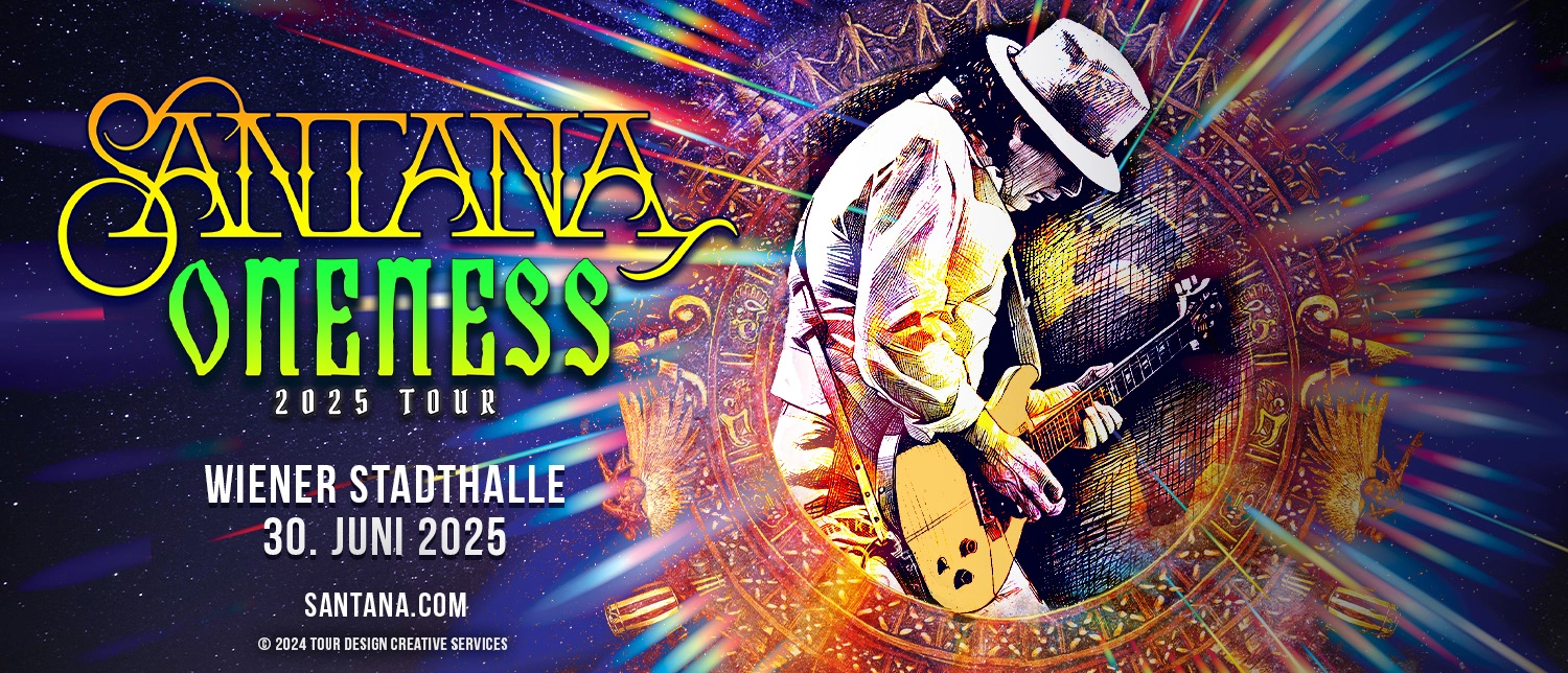 Santana 30.06.2025 Wiener Stadthalle