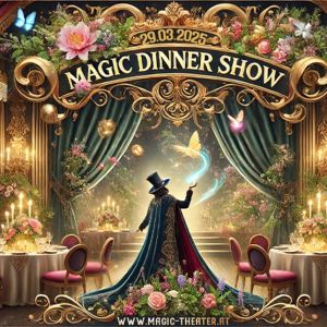 Frühlings Dinner Magic Show 2025 1500x644 © Zhang Yu, Bill Cheung Magic Theater