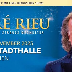 André Rieu Wien 2025 Zusatzkonzert 1500x644 © André  Rieu Production BV