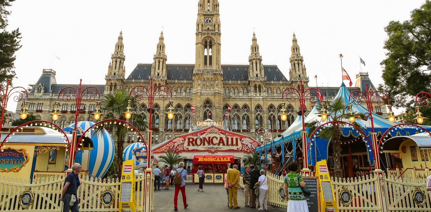 WT Spielstätte Circus-Theater Roncalli Wien © Katharina Schiffl