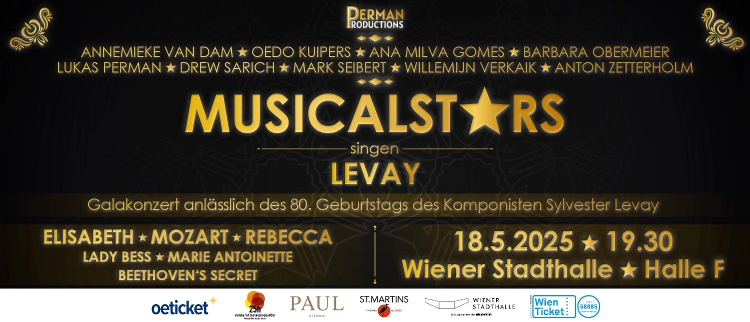 Musicalstars singen Levay - Wiener Stadthalle - Halle F » Wien Ticket