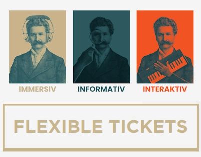 Johann Strauss - Flextickets © Ostrich Agentur