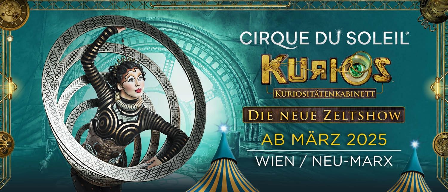 CIRQUE DU SOLEIL_KURIOS_1500x644 © Cirque du Soleil Entertainment Group